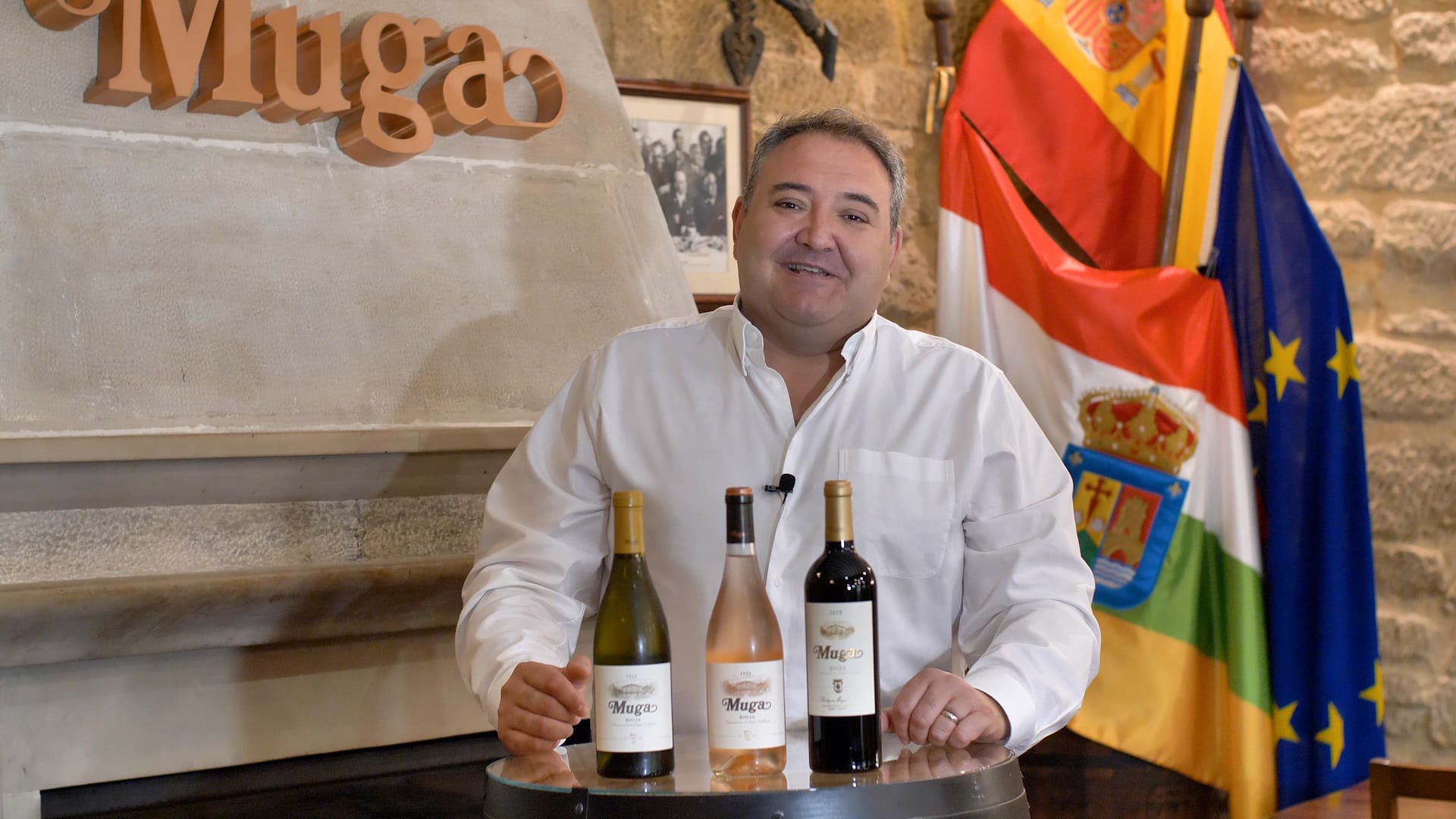 Cata blanco, rosado y tinto Muga (2023)